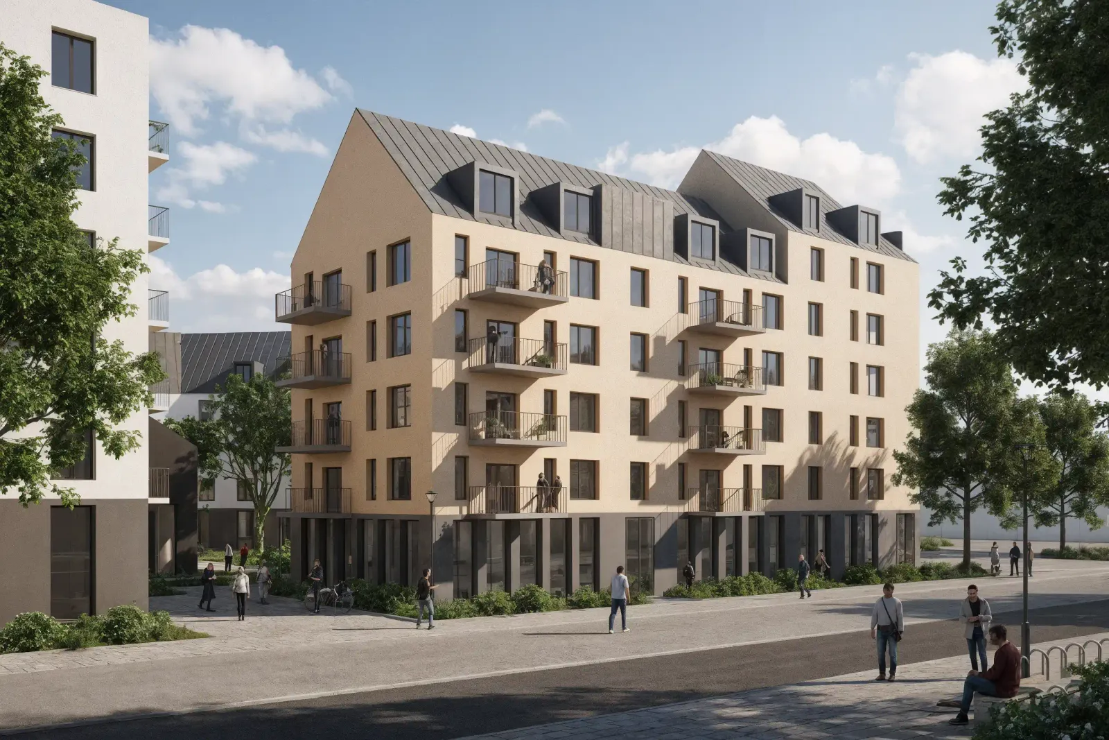 Spacio building rendering